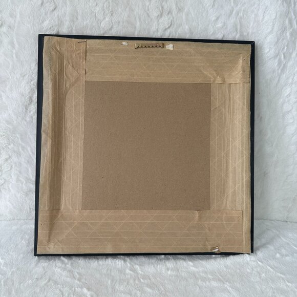 Framed Watercolor Landscape Print - Blue Serenity 15x15- Serene Nature Scene - Picture 4 of 6